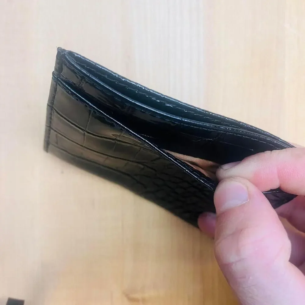 Y2k 2000s snake skin wallet